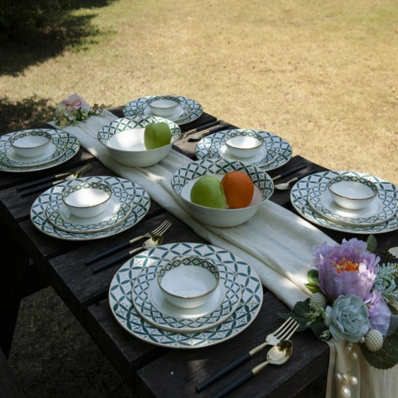 JYAMITIDinner set (20 Pcs) By Kaunteya now available at Trendroots